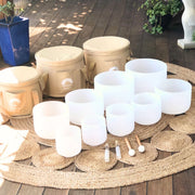 Rainbow bowls singing bowls 9 total pack