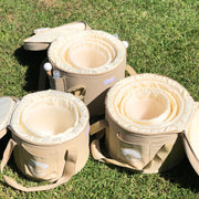 Rainbow bowls singing bowls 9 covers
