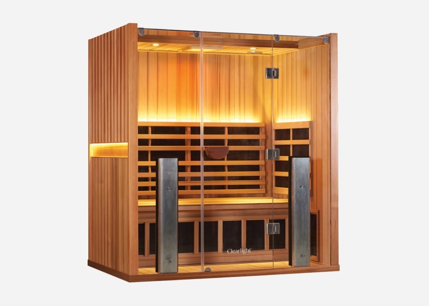 Clearlight® Sanctuary 3 Person Sauna side