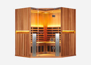 Clearlight® Sanctuary Corner 4 Person Sauna